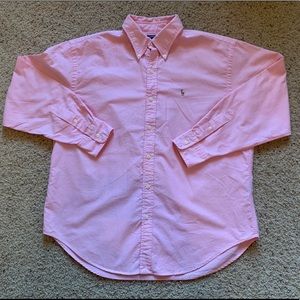 Pink Ralph Lauren Sport Men’s Dress Shirt